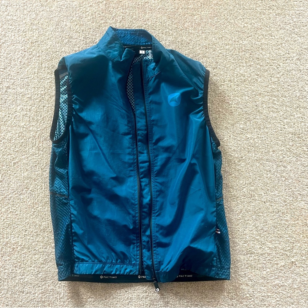 Pactimo Women’s Divide Wind Vest - Blue S
